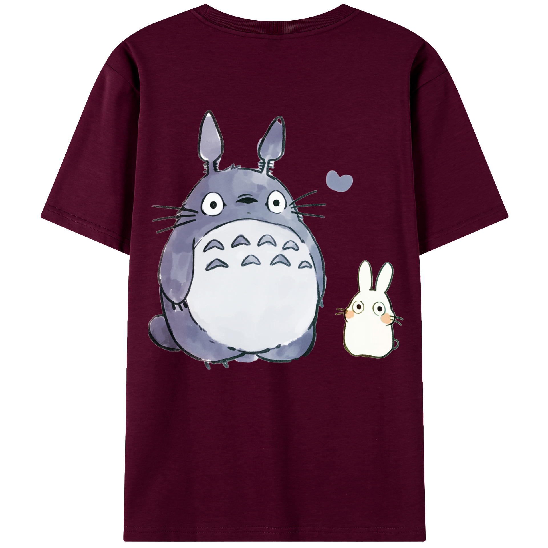 （画像用） となりのトトロ 草壁メイ 草壁サツキ My Neighbor Totoro Satsuki Kusakabe Mei Kusakabe レディース半袖Tシャツ(バックプリント)